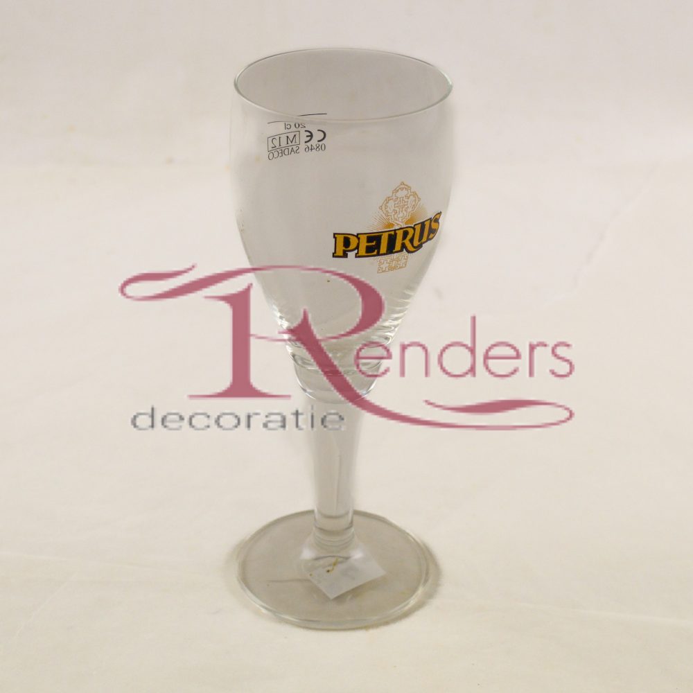Petrus bier glas