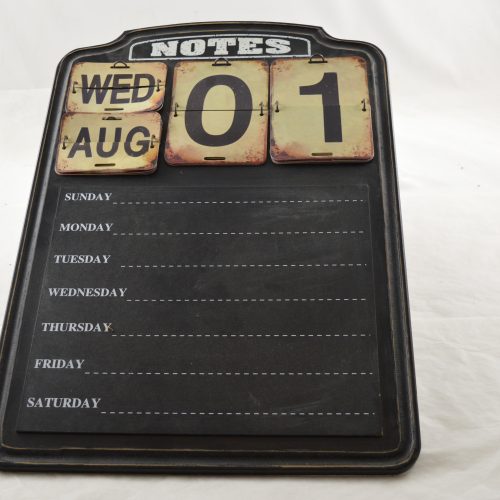 Notes flip kalender met week indeling