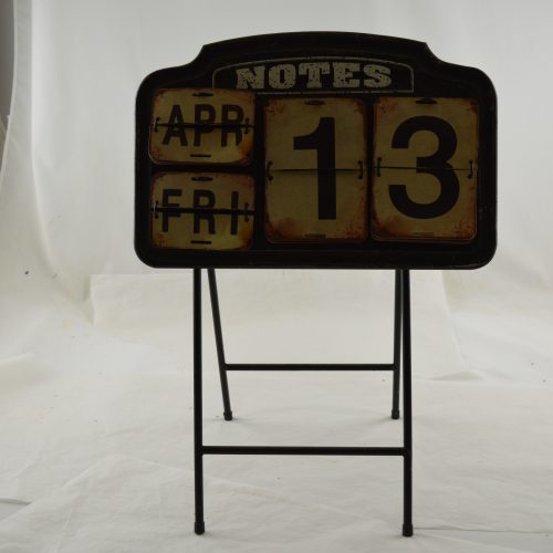 Notes flip jaar kalender