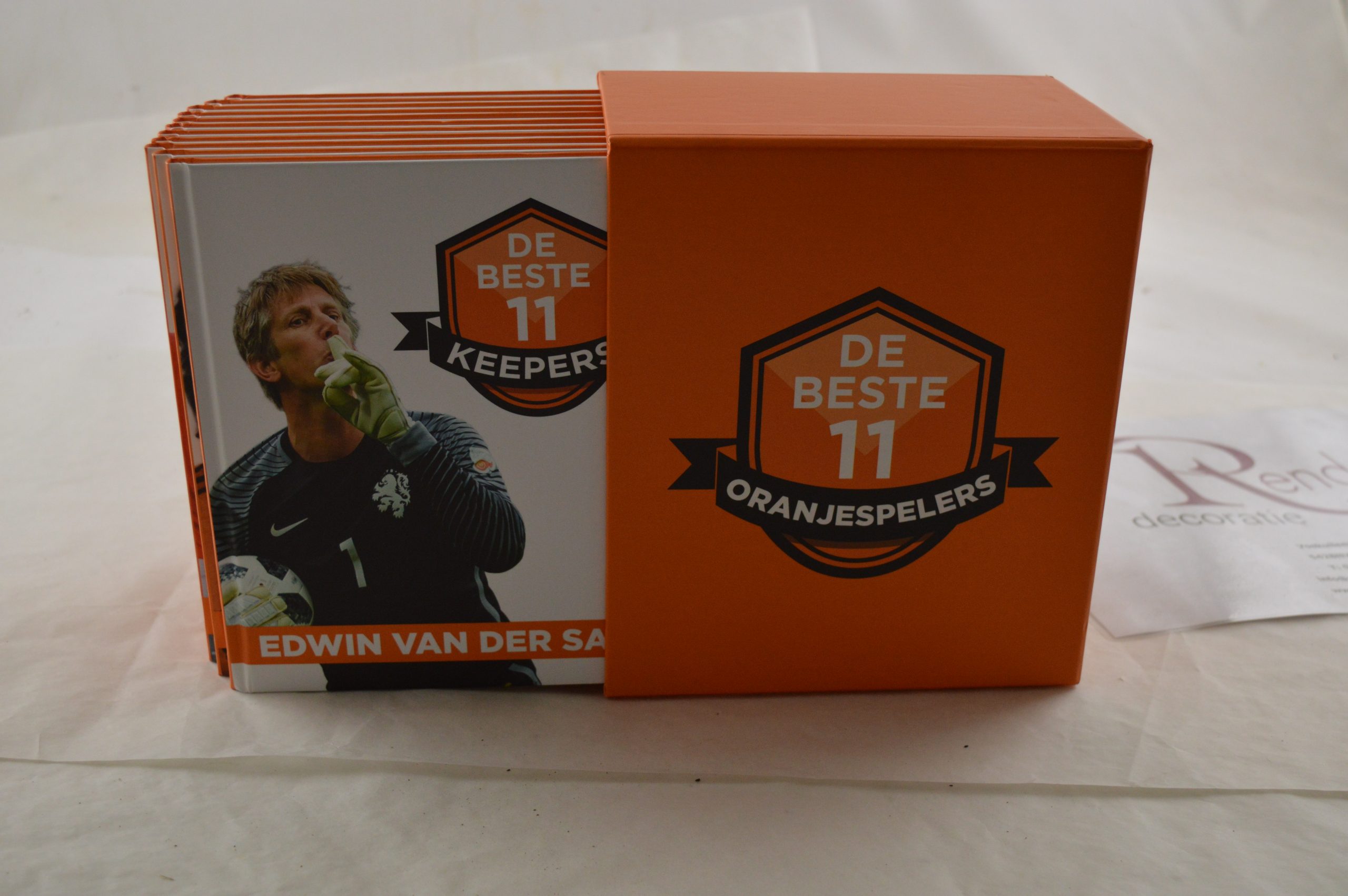 Luxe opberg cassette voetbalboekenserie De Beste 11 van Oranje - Afbeelding 2
