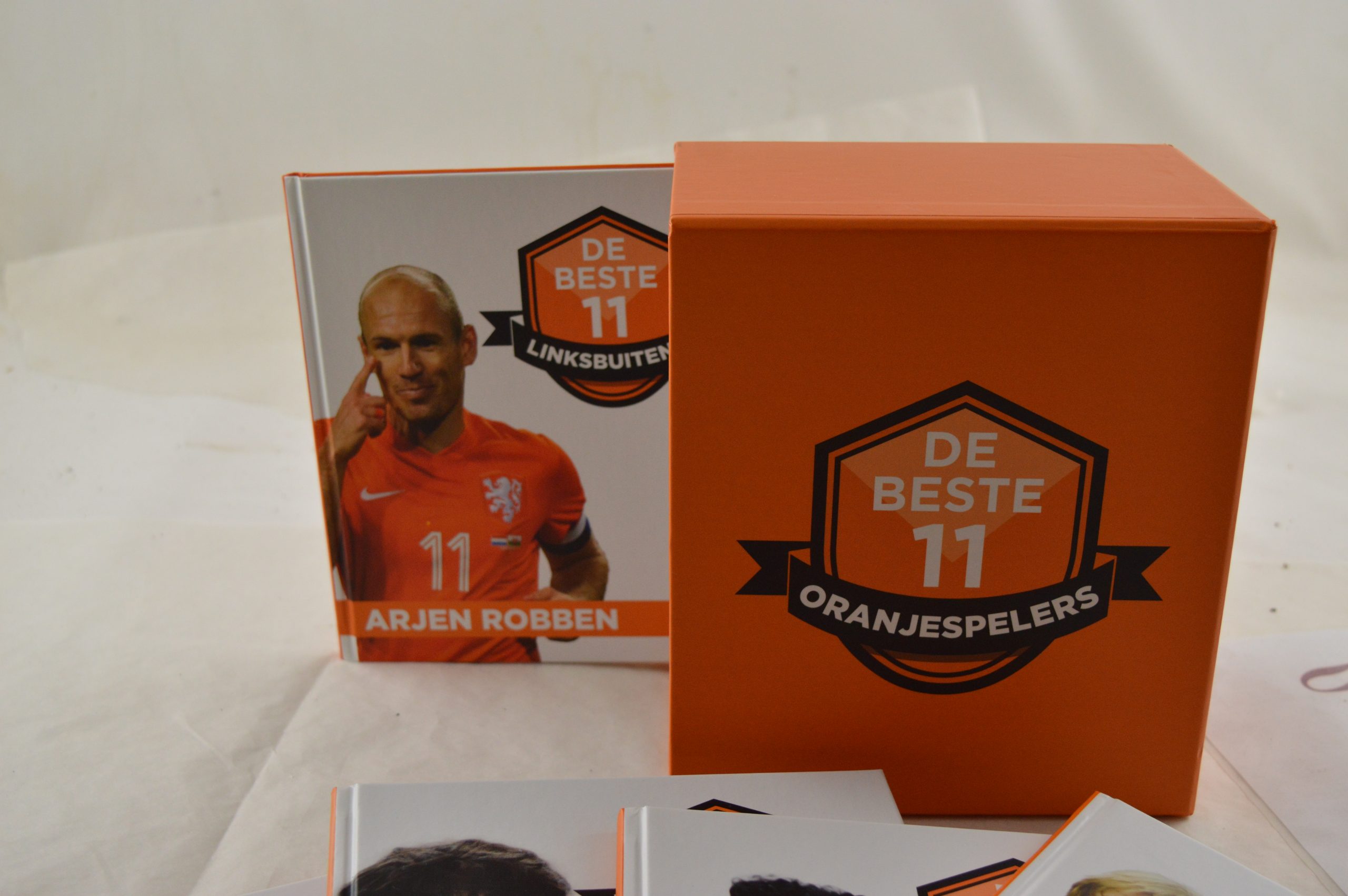 Luxe opberg cassette voetbalboekenserie De Beste 11 van Oranje - Afbeelding 3